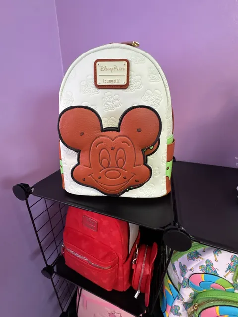 Disney Parks Loungefly Mickey Mouse Ice Cream Sandwich Mini Backpack Mint Chip