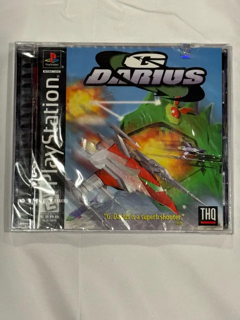 Rare G-Darius PlayStation PS1 Game Factory Sealed Excellent Condition 