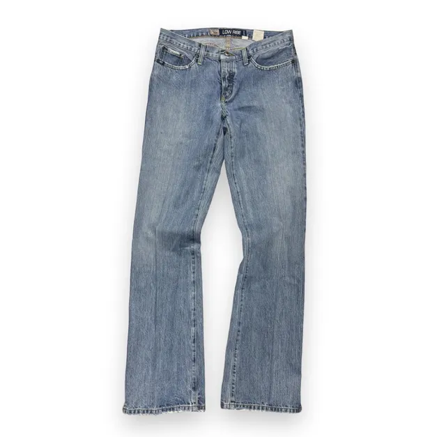 Cruel Girl Low Rise Relaxed Jeans Size 11 X-Long Blue Denim Bootcut