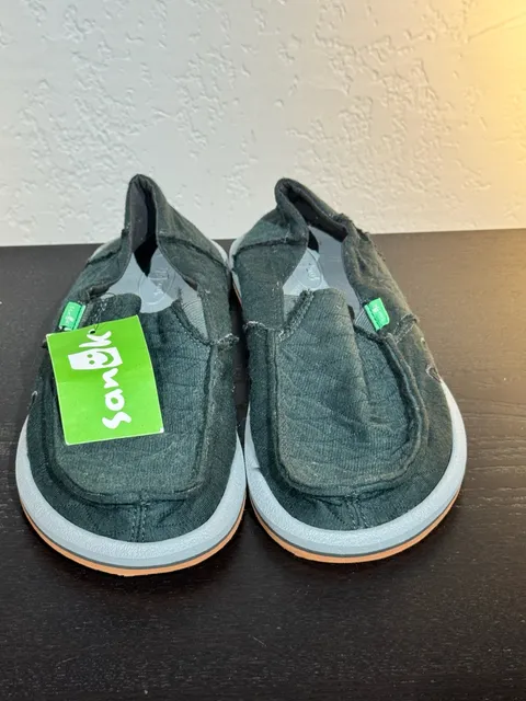 Sanuk Vagabond Slip On Shoes Black