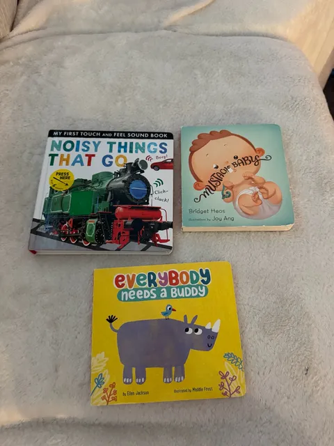Childrens Board Book Lot of 3