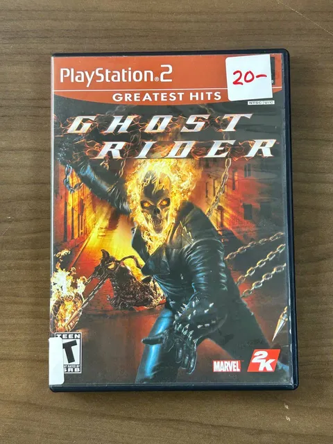 Ghost Rider Greatest Hits PS2 2007 NTSC-U/C Disc & Case No Manual