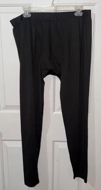 Dickies Thermal Leggings Size XL Black Mesh Base Layer Pants