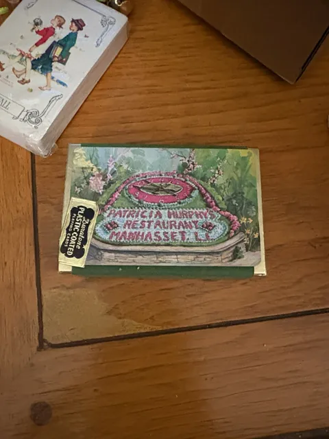 Vintage Duratone Plastic Coated Playing Cards Patricia Murphy's Restaurant