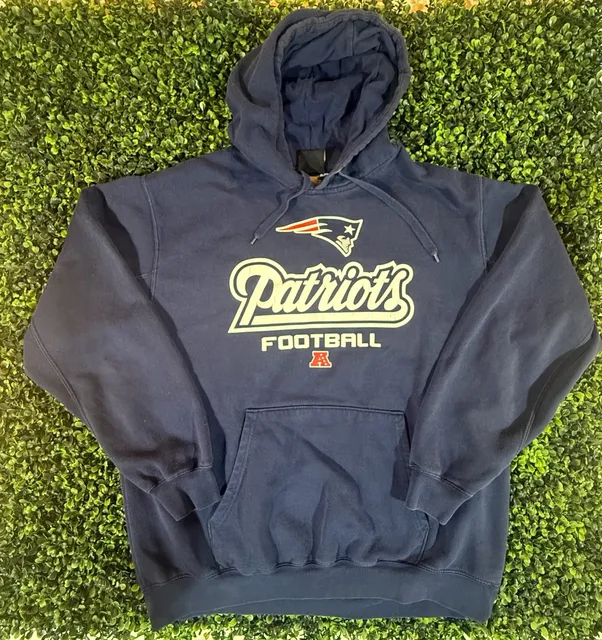 NFL Team Apparel New England Patriots Hoodie Blue