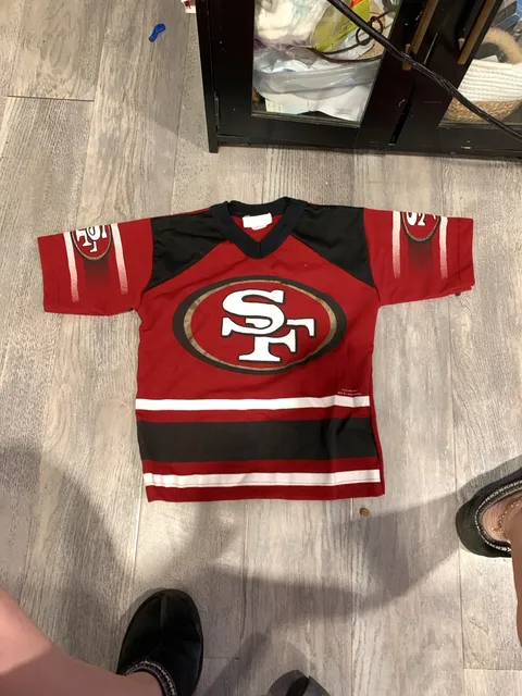 Sportonics Vintage San Francisco 49ers 1997 Jersey Red Black