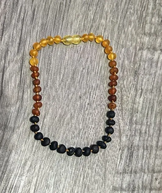 Amberalia Amber Teething Necklace Multi Colored