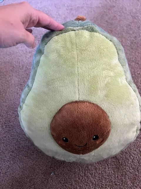 Squishable Avocado Plush Stuffed Animal Green