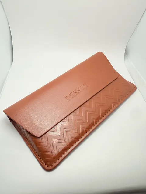 Missoni Glasses Case / Brown Eyeglass Pouch / Sunglasses Holder / Pre-Owned