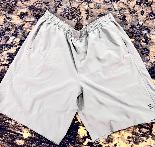 Free Fly Shorts Size XL Light Blue Performance