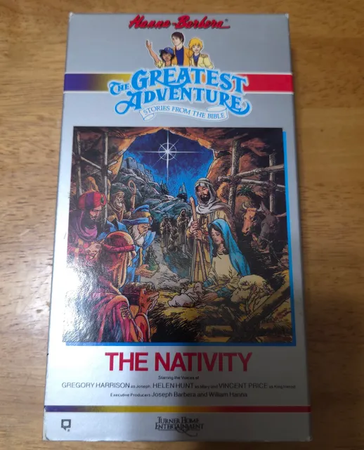 Hanna-Barbera The Greatest Adventure Stories From The Bible: The Nativity VHS