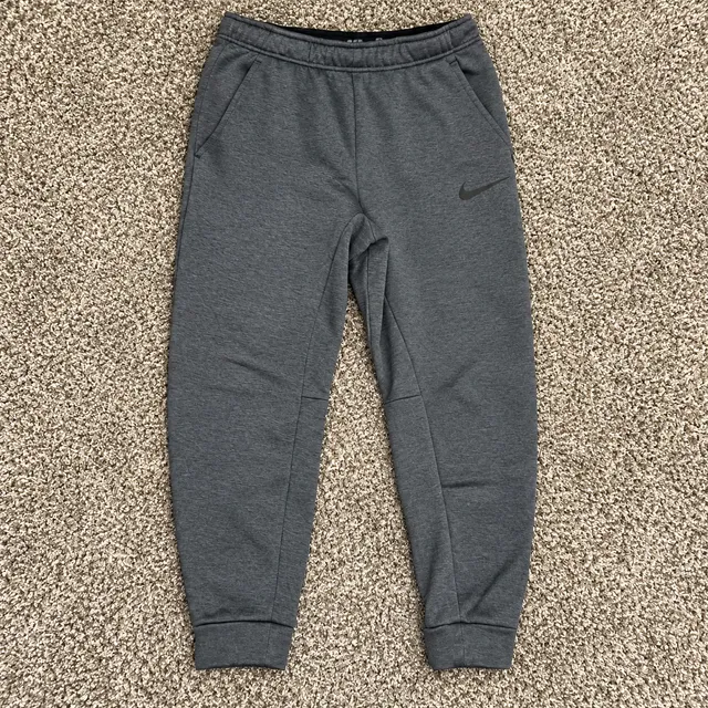 Nike Dri-FIT Tapered Sweatpants Size M Dark Gray