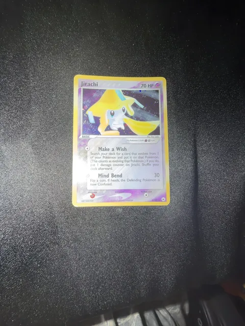 Pokemon Jirachi 8/101 EX Hidden Legends Holo Rare