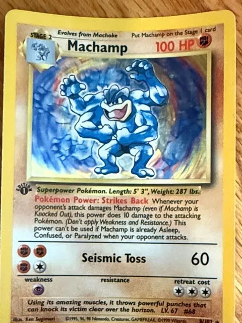 Machamp 8/102 1999 1st Edition