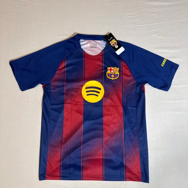 FC Barcelona Lamine Yamal Soccer Jersey Size M
