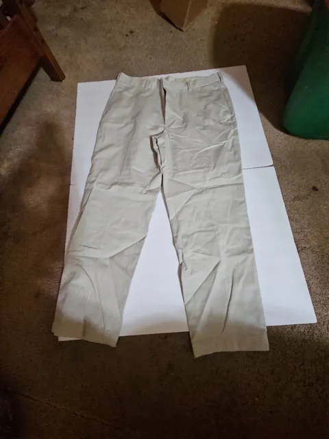 Brooks Brothers 346 Clark Chinos 38x30 Tan Cotton Pants