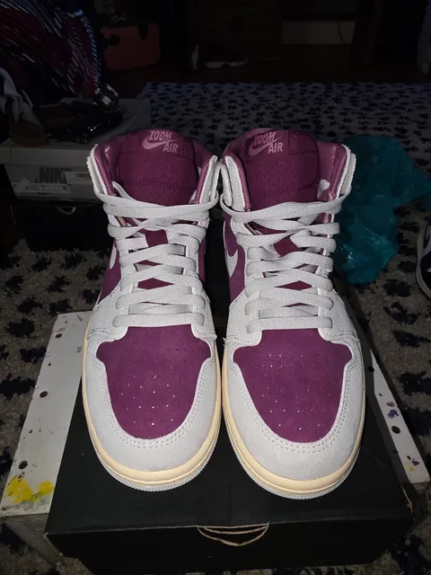 Nike Air Jordan 1 Zoom CMFT 2 Bordeaux Size 8