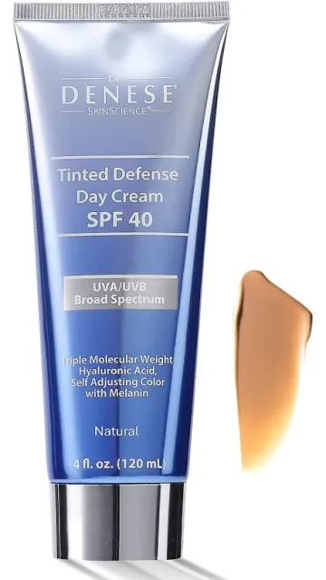 Dr. Denese SkinScience Tinted Defense Day Cream SPF 40, 4 fl. oz.