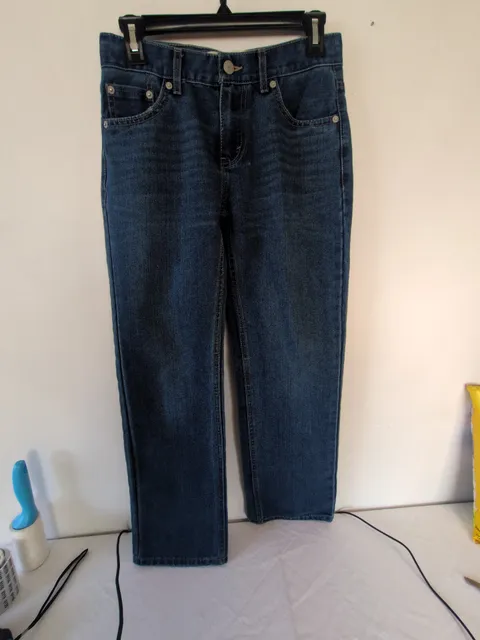 Levi's 505 Regular Jeans Size 27x29 Blue Denim