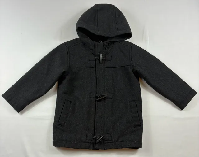 H&M Wool Blend Toggle Coat