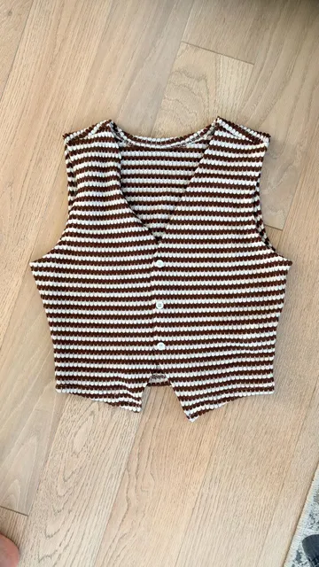 SHEIN Striped Knit Shirt