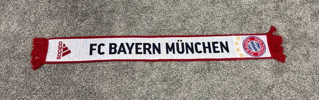 Adidas FC Bayern München Scarf Size NS Mia San Mia Red White