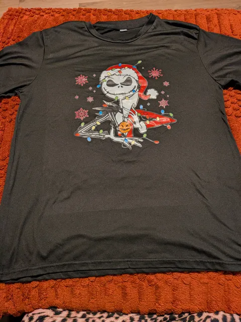 Disney The Nightmare Before Christmas Jack Skellington T-Shirt Size M