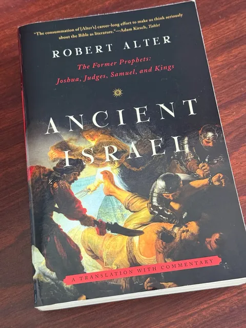 Ancient Israel The Former Prophets By Robert Alter Paperback