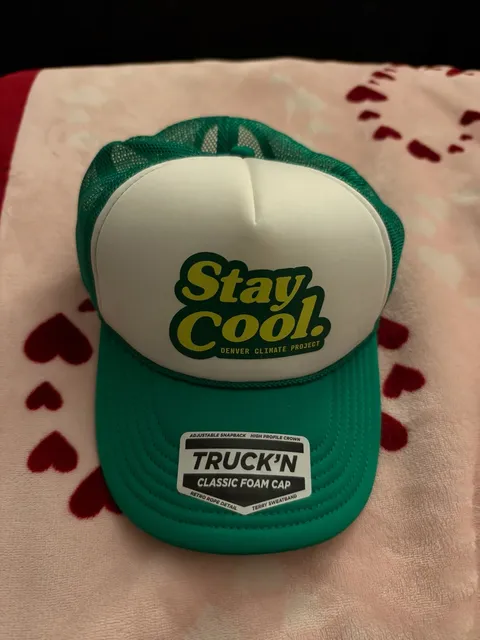 Truck'N Stay Cool Denver Climate Project Trucker Hat Green