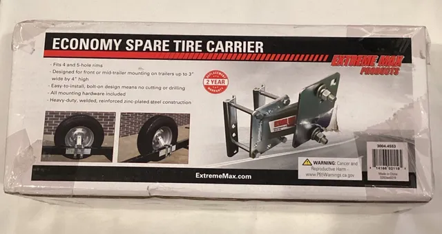 Extreme Max (EMSTC) Bolt-On Spare Tire Carrier BRAND NEW IN BOX