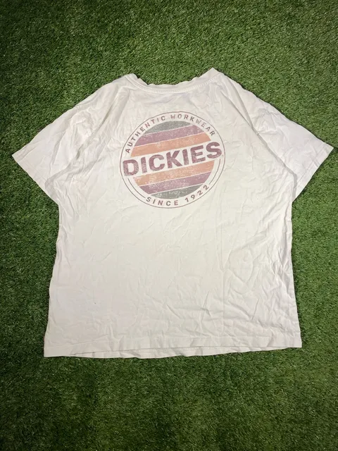 Dickies Graphic T-Shirt White Authentic Workwear Since 1922