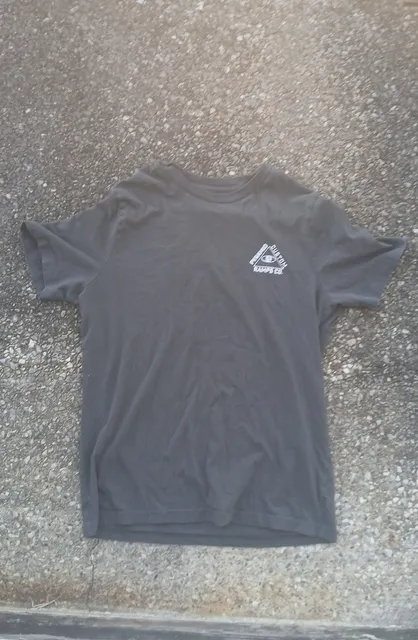 Old Navy Pyramid Skate Ramps Black Graphic T-Shirt Size S