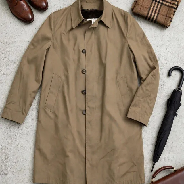 London Fog Maincoats Trench Coat Khaki