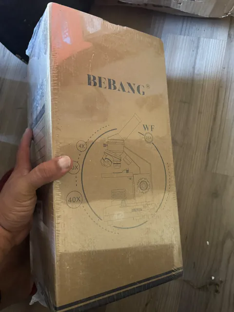 BEBANG Microscope WF 25X 4X 10X 40X Compound Microscope