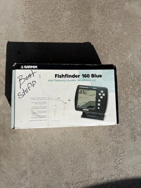 Garmin Fishfinder 160 Blue Dual Frequency Sounder