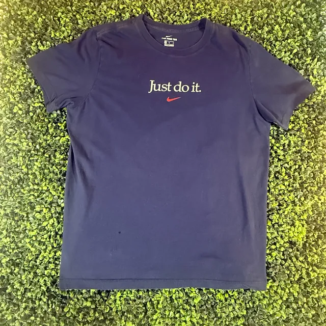 Nike Just Do It T-Shirt Blue
