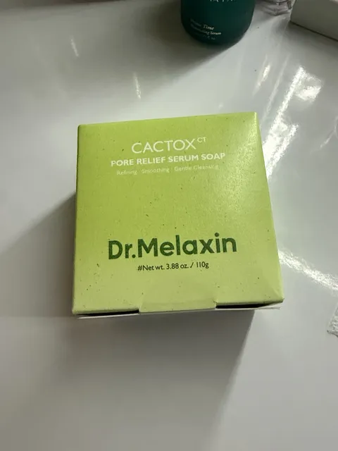 Dr.Melaxin Cactox CT Pore Relief Serum Soap 3.88 oz New