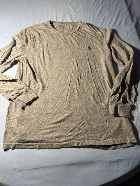Polo Ralph Lauren Long Sleeve T-Shirt Size L Gray