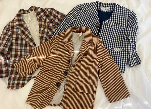 3 Boys size 3 suit jackets