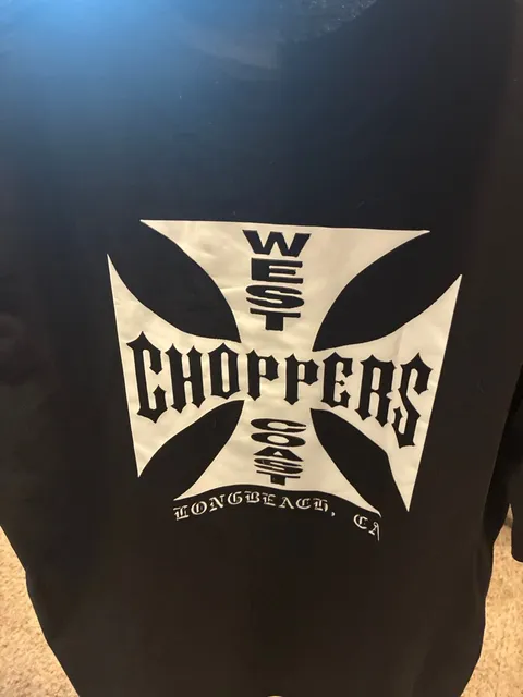 West Coast Choppers T-Shirt Black Graphic Tee