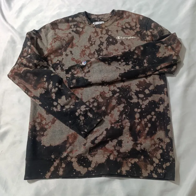Champion Bleach Dye Sweatshirt