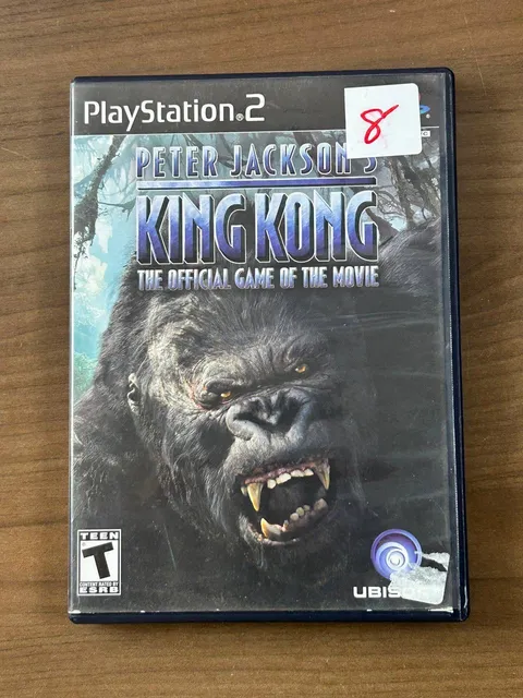 Peter Jackson’s King Kong PS2 PlayStation 2 2005 Game Disc & Case No Manual