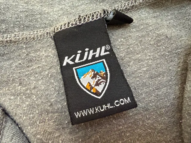 Kuhl Full Zip Hooded Jacket Size L Gray