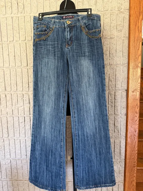 904 Lanhaitun Blue Jeans Size 16