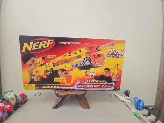 Nerf N-Strike Longshot CS-6 Blaster Boxed