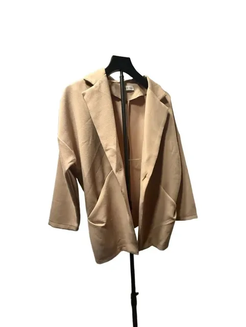 Many Millions Open Front Blazer Tan Jacket