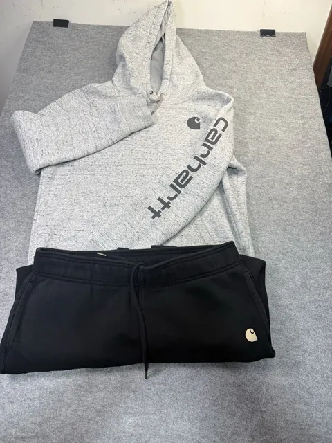 Carhartt Women’s Hoodie & Sweatpants Set – Size Large