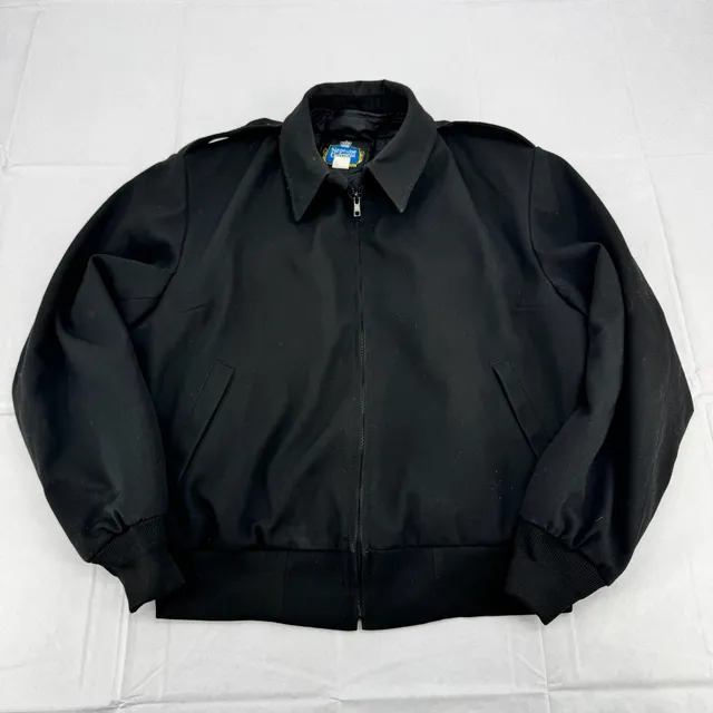 Vintage Neptune Garment Co. Eisenhower Jacket Size 22 Regular Black