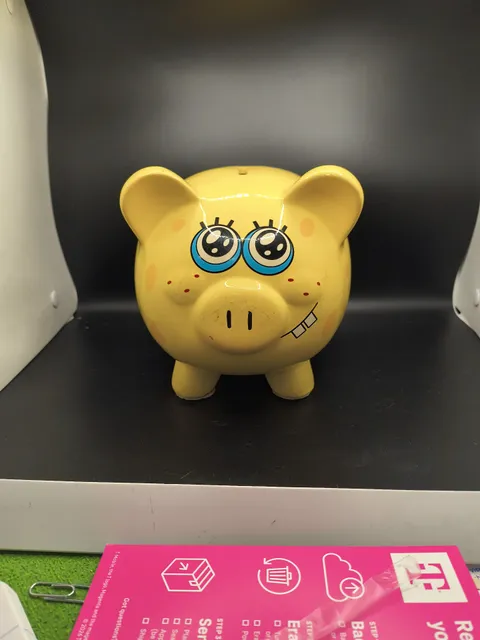 Nickelodeon SpongeBob SquarePants Ceramic Piggy Bank