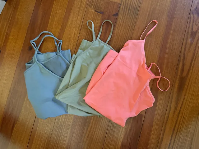 Zenana Tank Top Size 1X/2X Seamless Camisole Style, lot of 3